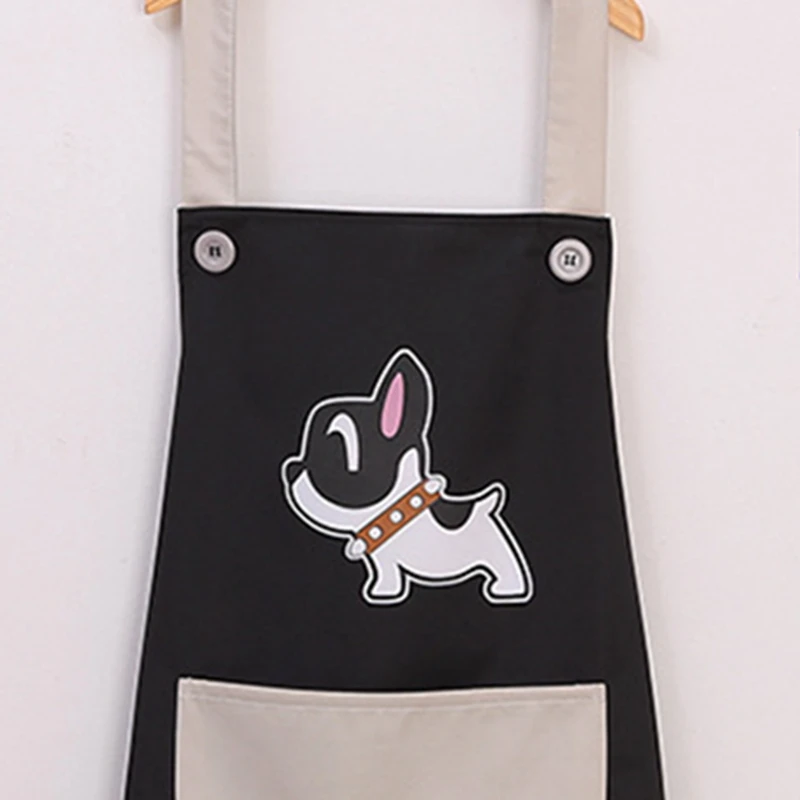 Милый водонепроницаемый и маслостойкий кухонный фартук для пары собак стильный