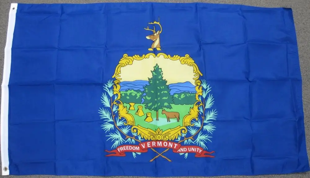 

90x150cm us usa state vermont flag