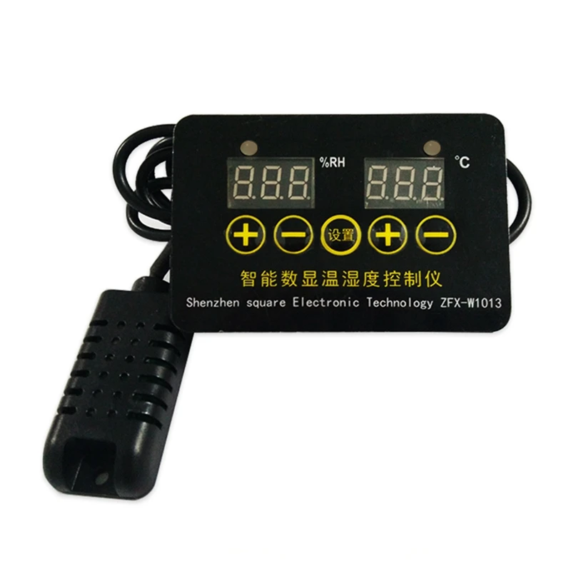 ZFX W1013 12 В 24 220 микрокомпьютер цифровой дисплей регулятор температуры Термостат
