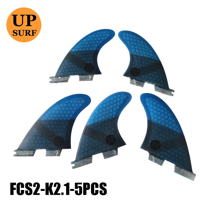 k2.1 5pcs blue Плавники для серфинга G7/G5/Gl/K2.1 fcs ii плавники fcs 2 quad quilla surf fcs2 surf gl плавники fcs 2 quad 4 штуки quad - Цвет: k2.1 5pcs blue