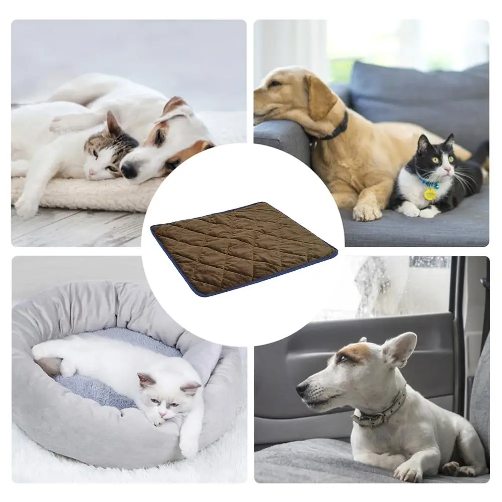 

2020 High Quality Dog Bed Pet Self Heating Mat Pet Pads Dog Blanket Cat Bed Pet Thermal Mat Blanket Warm Winter Soft Dog Carpet