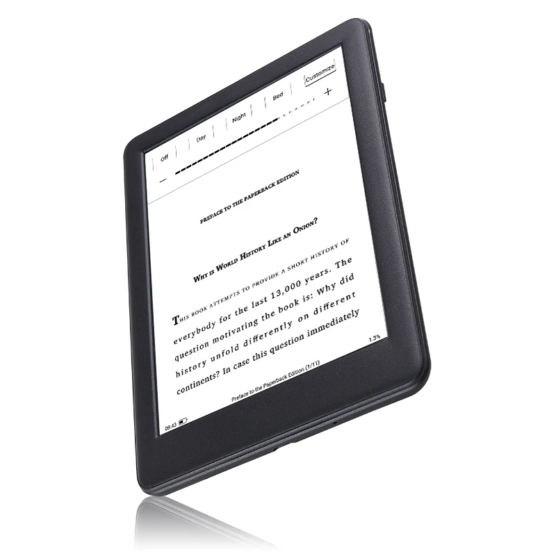 2022 Новое поступление электронная книга 6 &quotLIKEBOOK(meebook) P6 300 PPI eReader с
