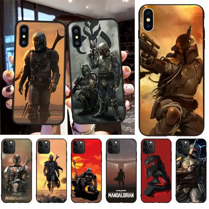 HPCHCJHM милый шикарный мандалорианский чехол для телефона iPhone 11 pro XS MAX 8 7 6 6S Plus X 5S SE