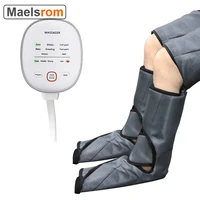 advanced leg electric air compression massager air wraps handheld controller muscle relax pain relief pneumatic foot calf heat