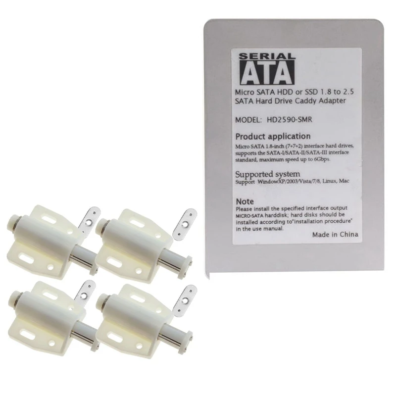 9 шт. система открытия с нажимом для самостоятельной сборки дверей шкафов ящиков 4