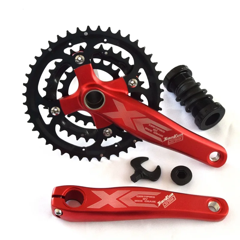 27 скоростей велосипедный Кривошип Mtb горный велосипед 22 32 44T 170 мм 138 алюминиевый