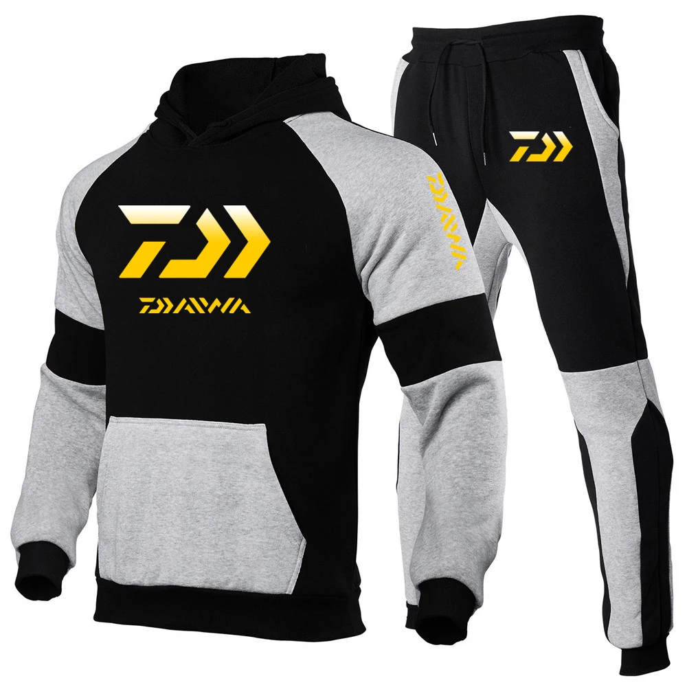 Новинка, Мужская модная Толстовка Daiwa Fishing с принтом, спортивная одежда, тренировочный Повседневный Спортивный костюм для бега, спортивные к... (art.: 3920ba520bedf) - 3920ba520bedf