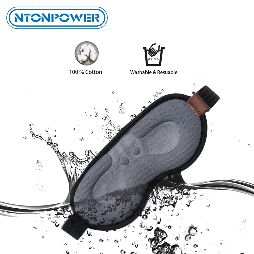 USB маска для глаз NTONPOWER термопаровая хлопковая успокаивающая снятия стресса с