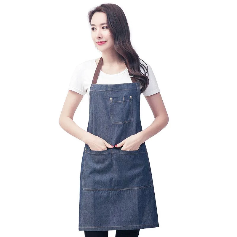 

2021 spring and autumn new family apron Kitchen Apron