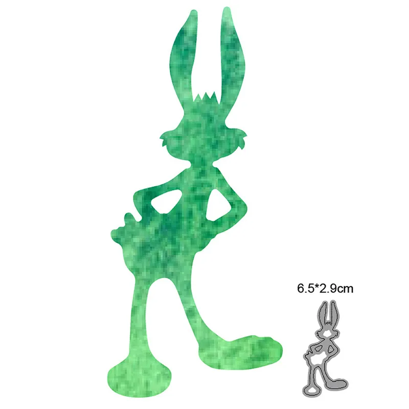 

Metal Cutting Dies Cut Mold Animal Rabbit Christmas Decoration Scrapbook Paper Craft Knife Mould Blade Punch Stencils dies