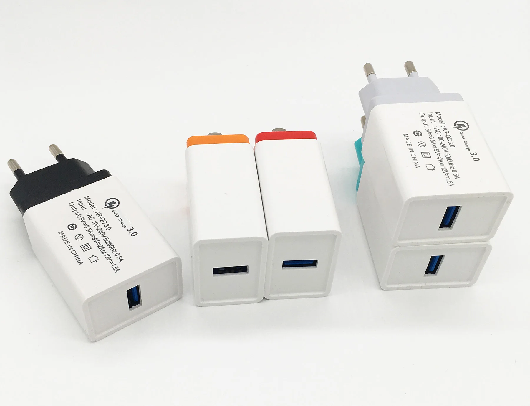 Универсальное USB зарядное устройство QC3.0 5 В/3.5A быстрое зарядное устройство портативное настенное зарядное устройство адаптер EU US разъем для Android IOS смартфон