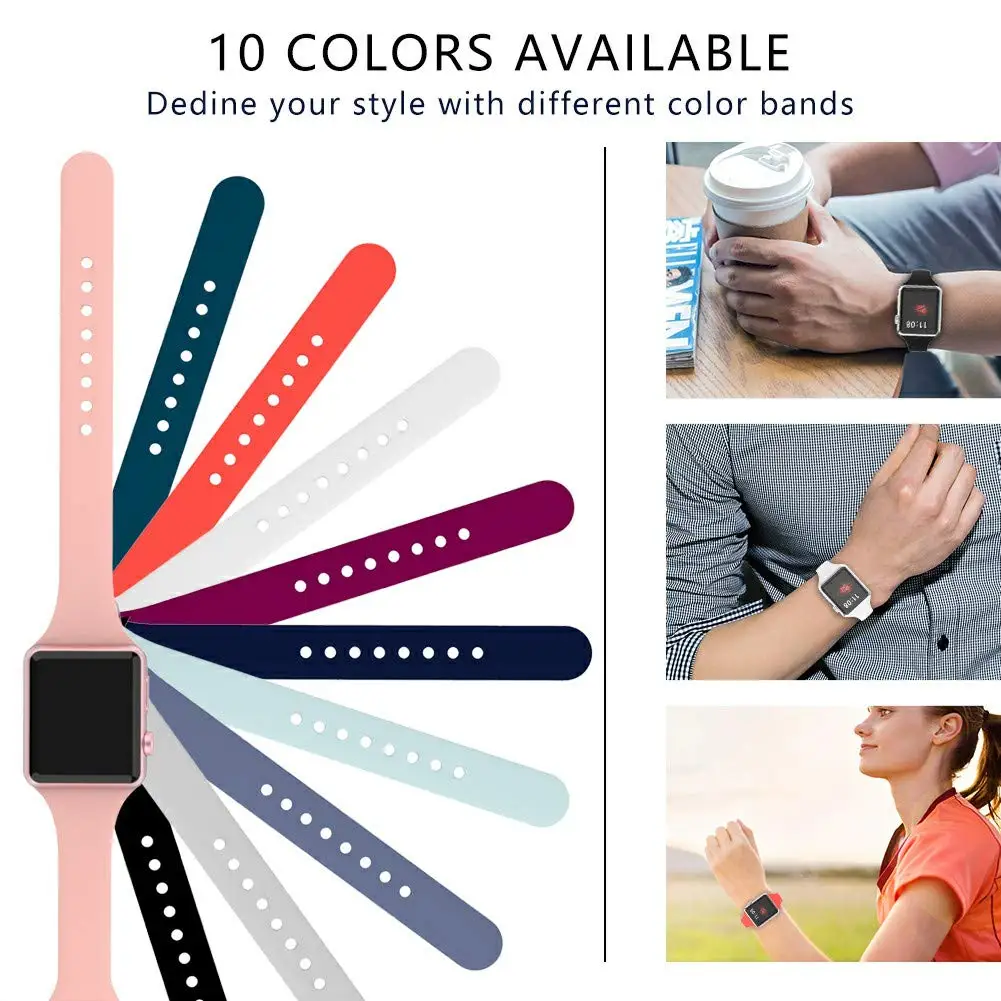 Ремешок для apple watch, ремешок для apple watch 5, 4, 3, 2, iWatch, ремешок 42 мм, correa, 38 мм, 44 мм, 40 мм, силиконовый браслет pulseira, ремешок для часов
