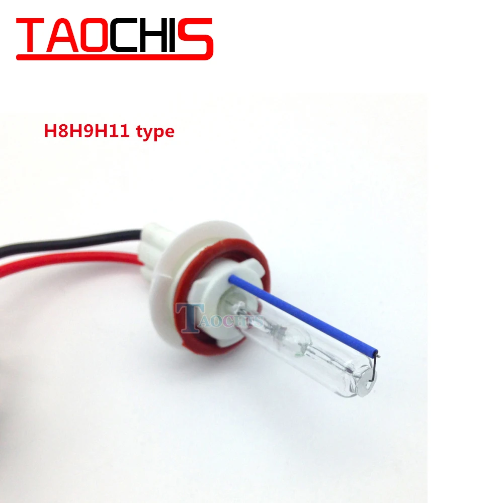 Taochis12V 100 Вт H8 H9 H11 HID ксеноновые автомобильные фары 4300k 5000k 6000k 8000k 10000k Замена огней лампы