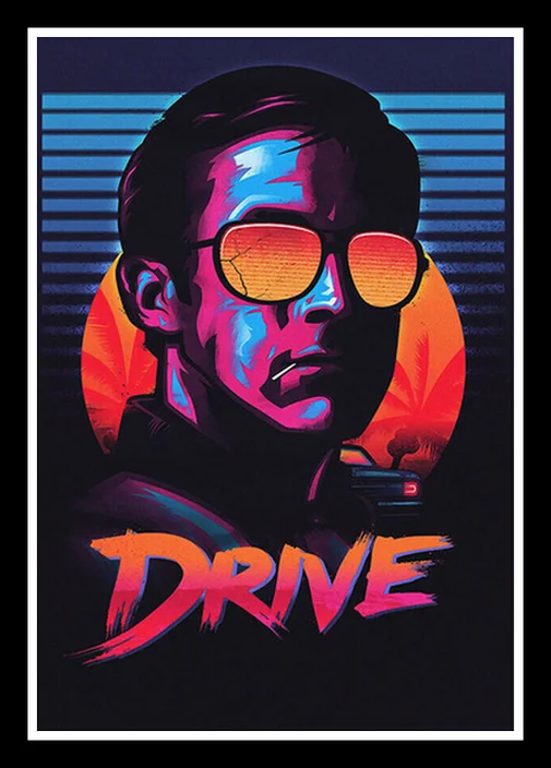 Идеальный постер JL Drive для классического фильма Райан Гослинг Постер и принты
