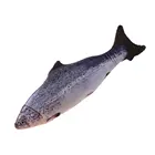 Креативная 3d-игрушка в форме рыбы, kattenspeel, подарок, кошка, мята, рыба, заполненная подушка, кукла, игрушка для домашних животных