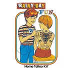 Термонаклейки на одежду с изображением сатаны, инопланетянина, зла, демона