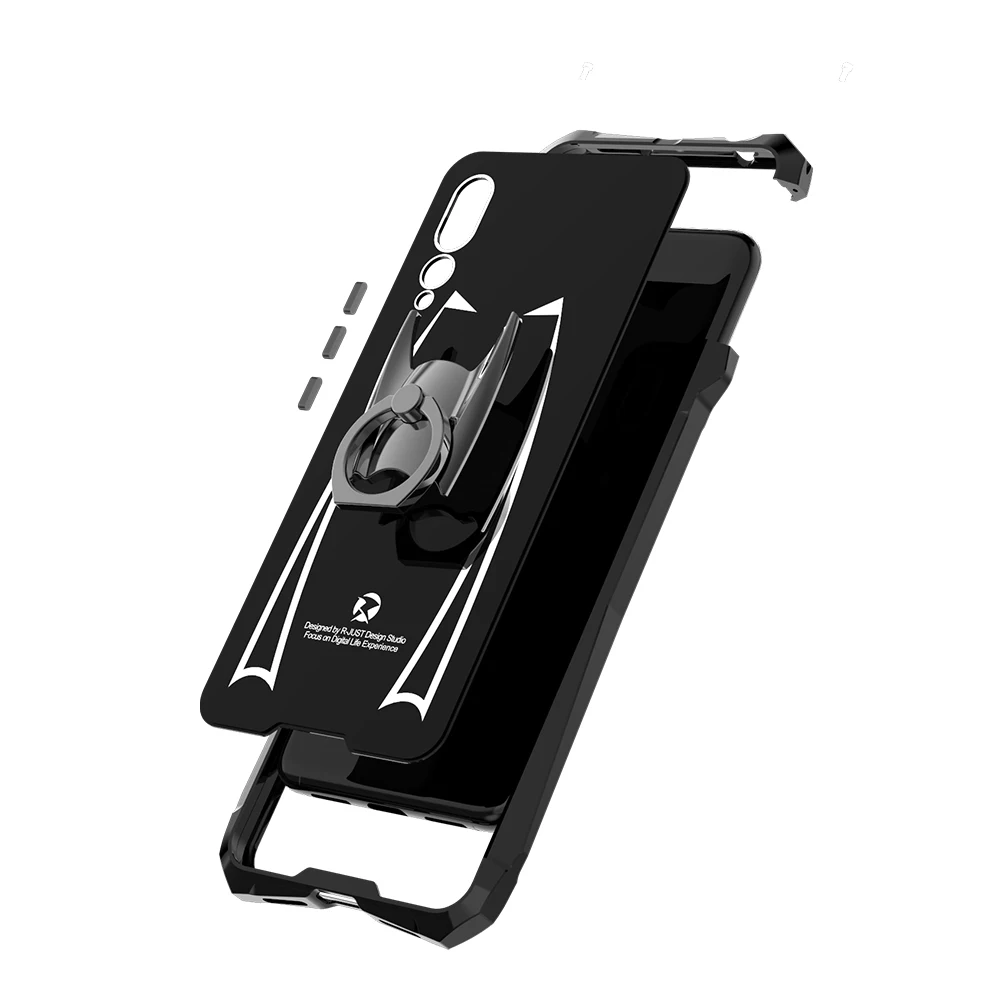 Гибридный противоударный чехол с ночной накидкой из алюминиевой металлической