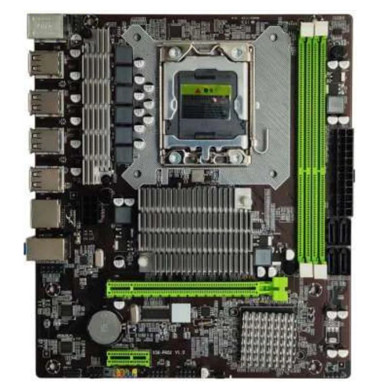 X58 PRO2 материнская плата поддерживает RECC серверную память LGA1366 четырехъядерный