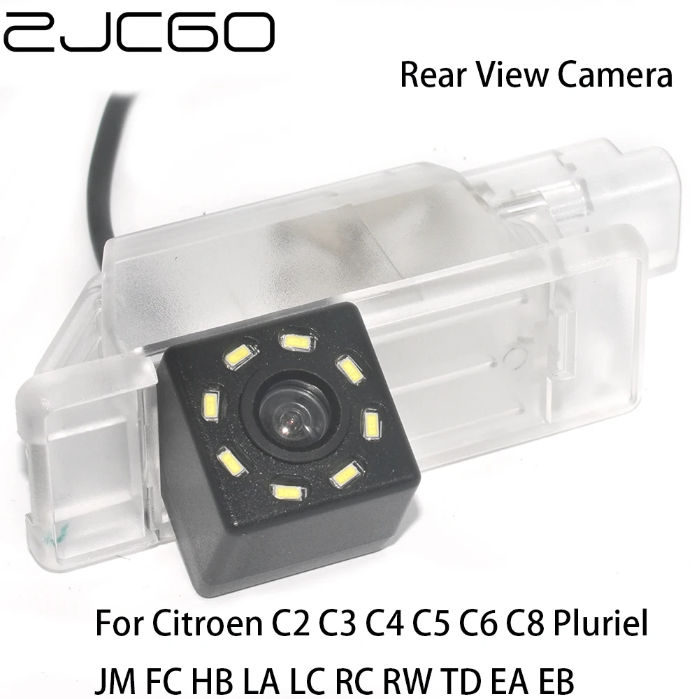 Автомобильная камера заднего вида ZJCGO HD CCD для Citroen C2 C3 C4 C5 C6 C8 Pluriel JM FC HB LA LC RC RW TD EA