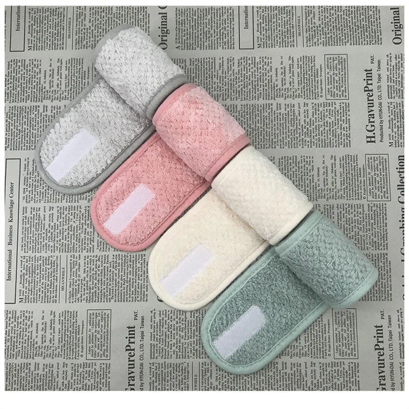 

2021 Adjustable Wide Hairband Yoga Spa Bath Shower Makeup Wash Face Cosmetic Headband For Women Ladies Make Up Accessories