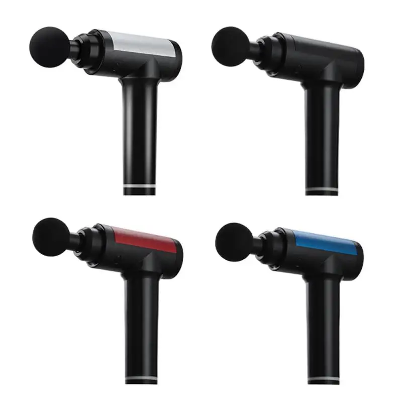 

Massage gun High frequency Fascia gun Rechargeable muscle relax body relaxation Electric massager for 5 Head fitness Pain Relief