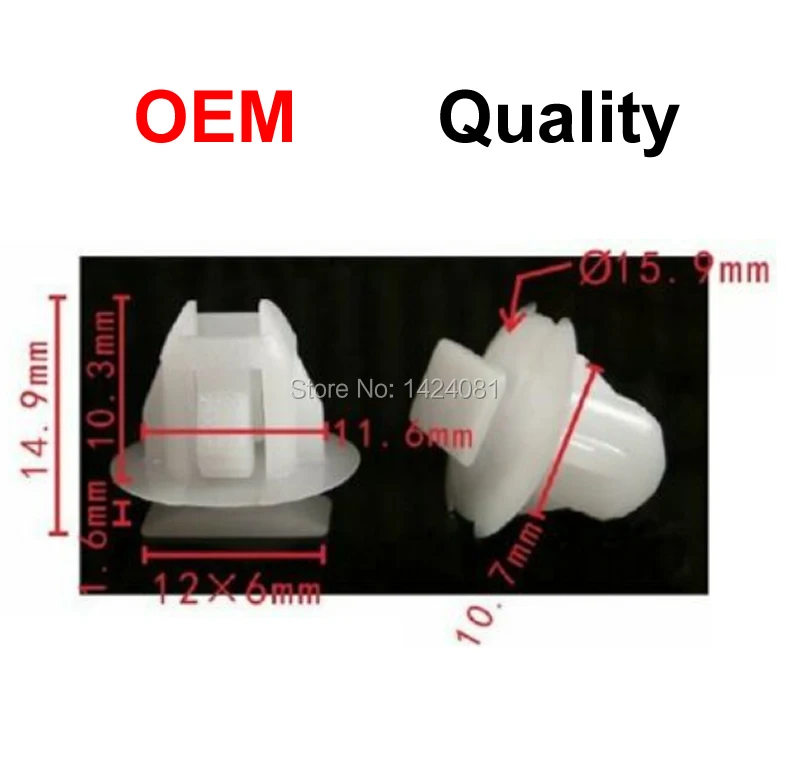 OEM качество 100x / 500x 76882JG00A открытие колеса молдинг Зажим для Nissan