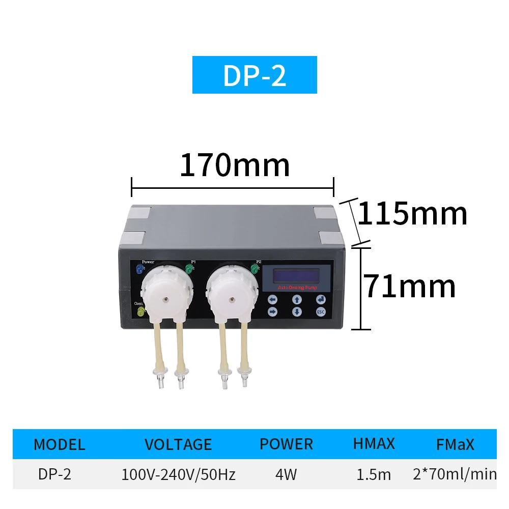 Автоматический дозирующий насос Jebao Titration DP Series Перистальтический
