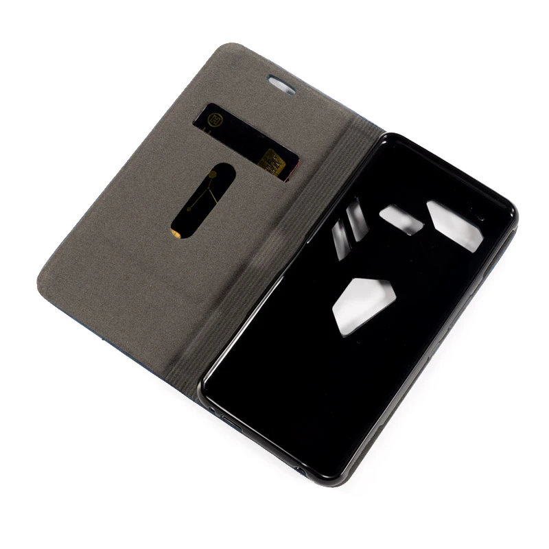 Флип-чехол под дерево для Asus ROG Phone ZS600KL чехол-бумажник силиконовая задняя крышка |