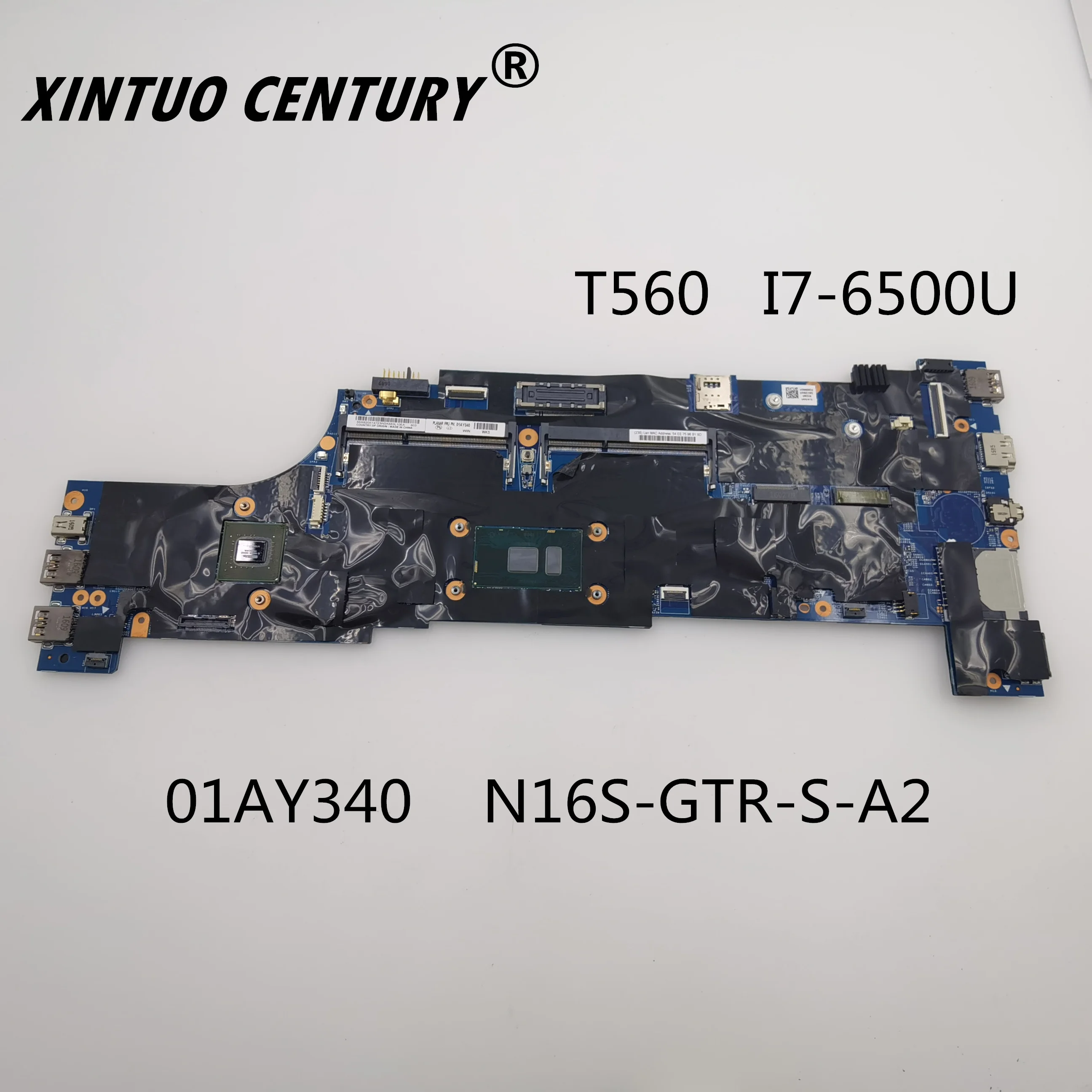 Billig Für Lenovo ThinkPad T560 Notebook Motherboard CPU I7-6500U GPU M500M 2G 100% Test Arbeit FRU 01AY340 01AY341 01AY350 01AY351