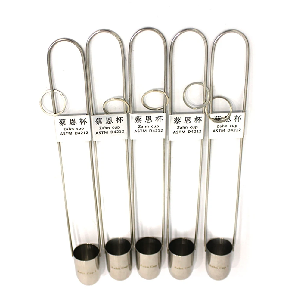 Тестер пластика вискозного сита стакан из нержавеющей стали затычек 1 #2 #3 #4 #5