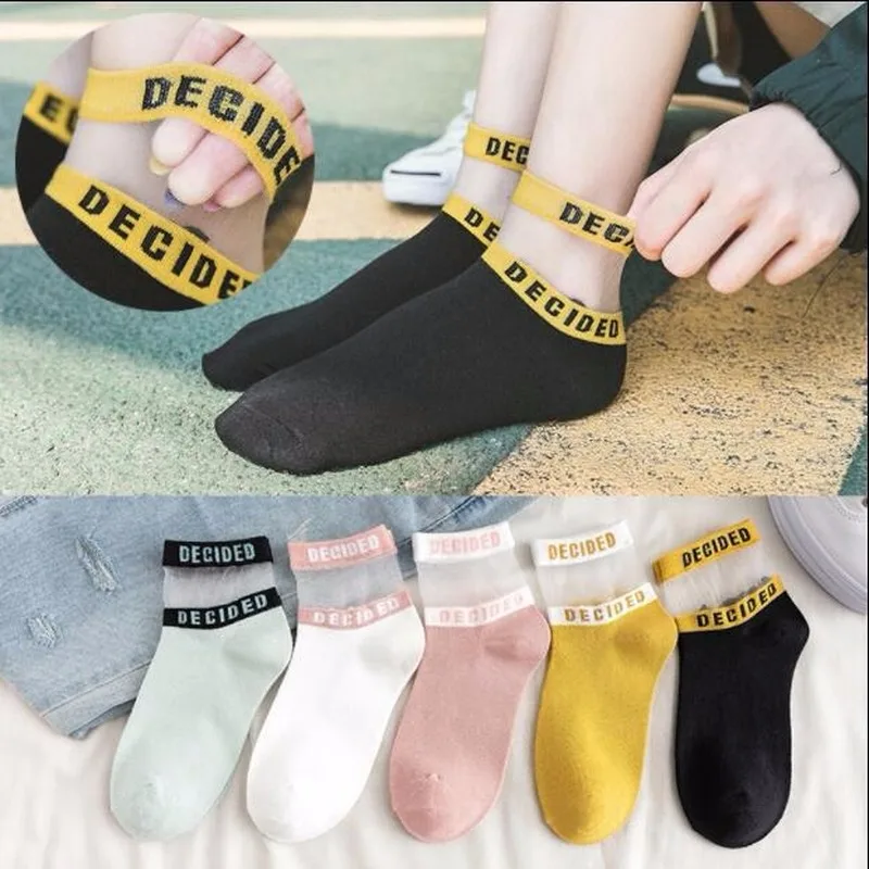 1 двойные стеклянные невидимые лодочки ворсистые носки летние ультратонкие