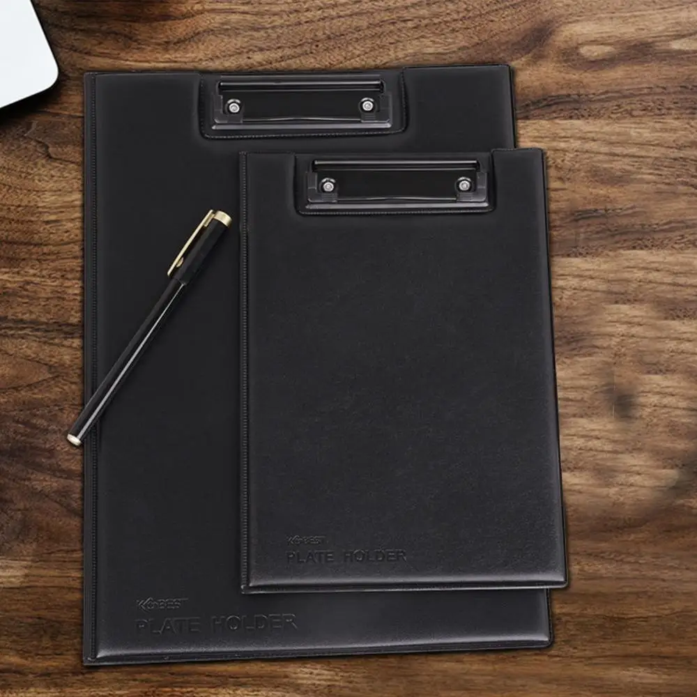 A4 A5 папка для подписи доска Кожаная подставка письма отель конференции Padfolio