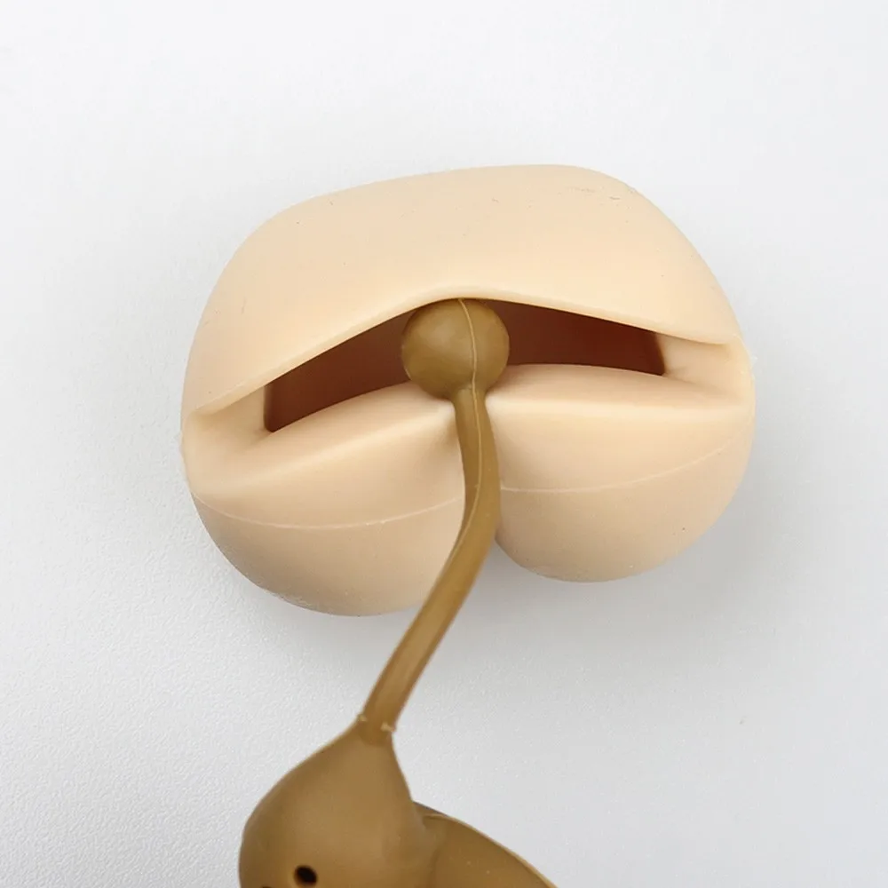 

Silicone tea set creative stool shape interesting herbal tea bag filter diffuser filter tea set accessories kitchen accessories