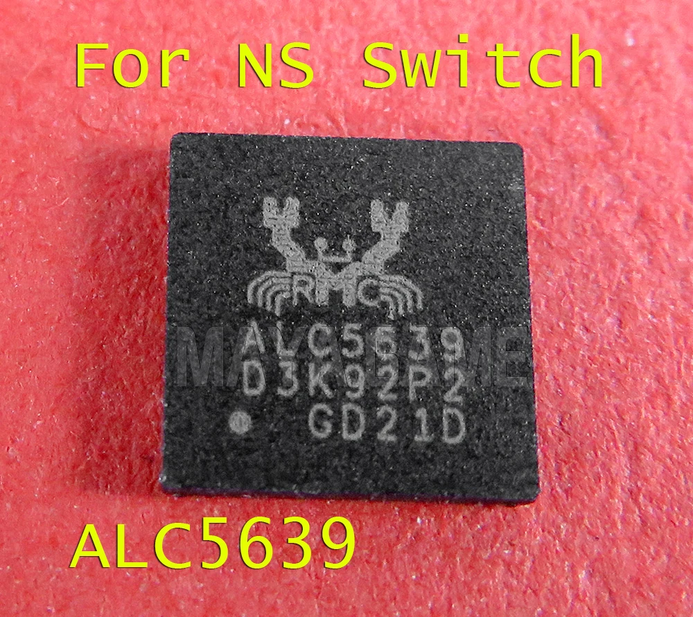 

5 шт. оригинальный ALC5639-CGT ALC5639 QFN48 ALC5639 QFN-48 Чипсет ДЛЯ NS переключатель игровой консоли
