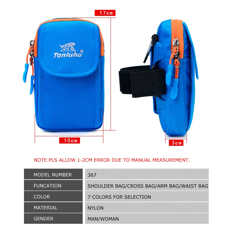 Водостойкий 6 дюймового телефона сумка через плечо Для мужчин женщин кроссовки