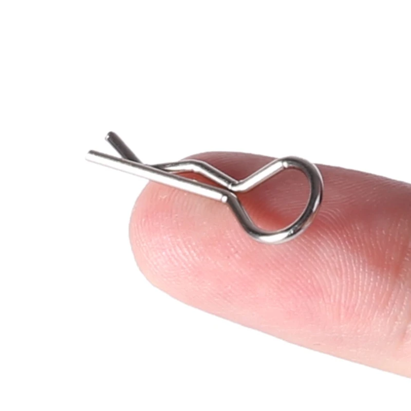 12 шт. универсальные зажимы для корпуса из нержавеющей стали Pin 1/16 RC модели