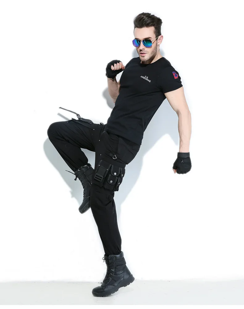 Уличные походные тактические штаны для работы больше карманных зарядных штанов