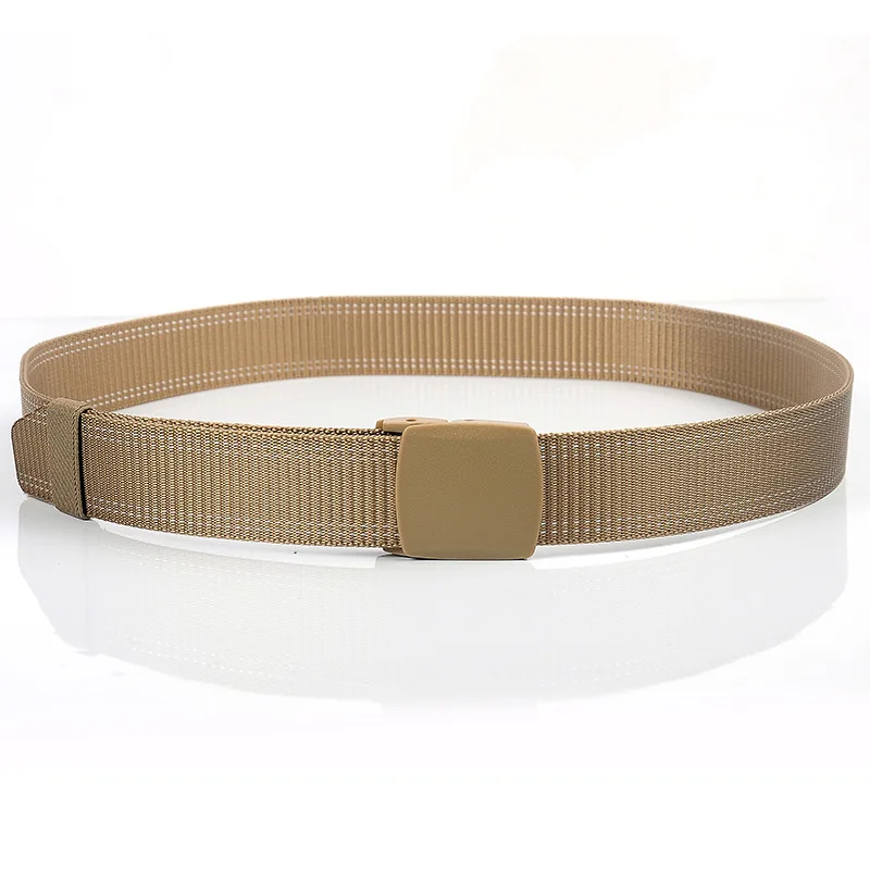 

New Men Women Outdoor Canvas Belt Hiking Camping Safety Waist Support Hunting Sports Wearable Breathable Military Tactical Belt