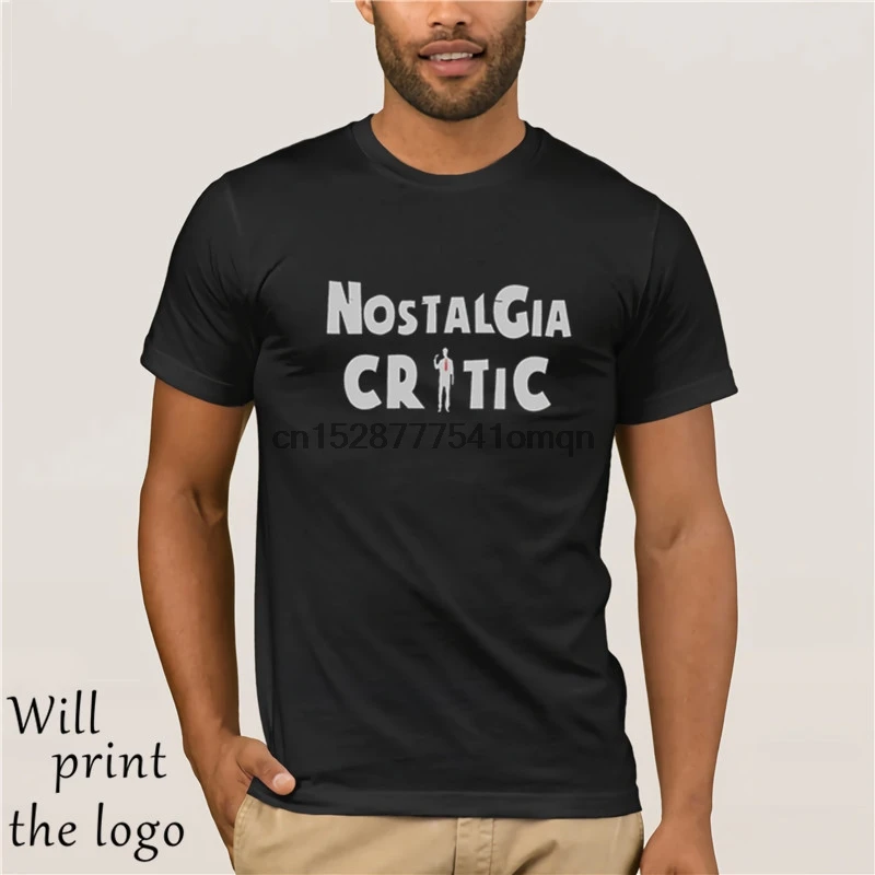 Футболка с логотипом Nostalgia Critic | Мужская одежда