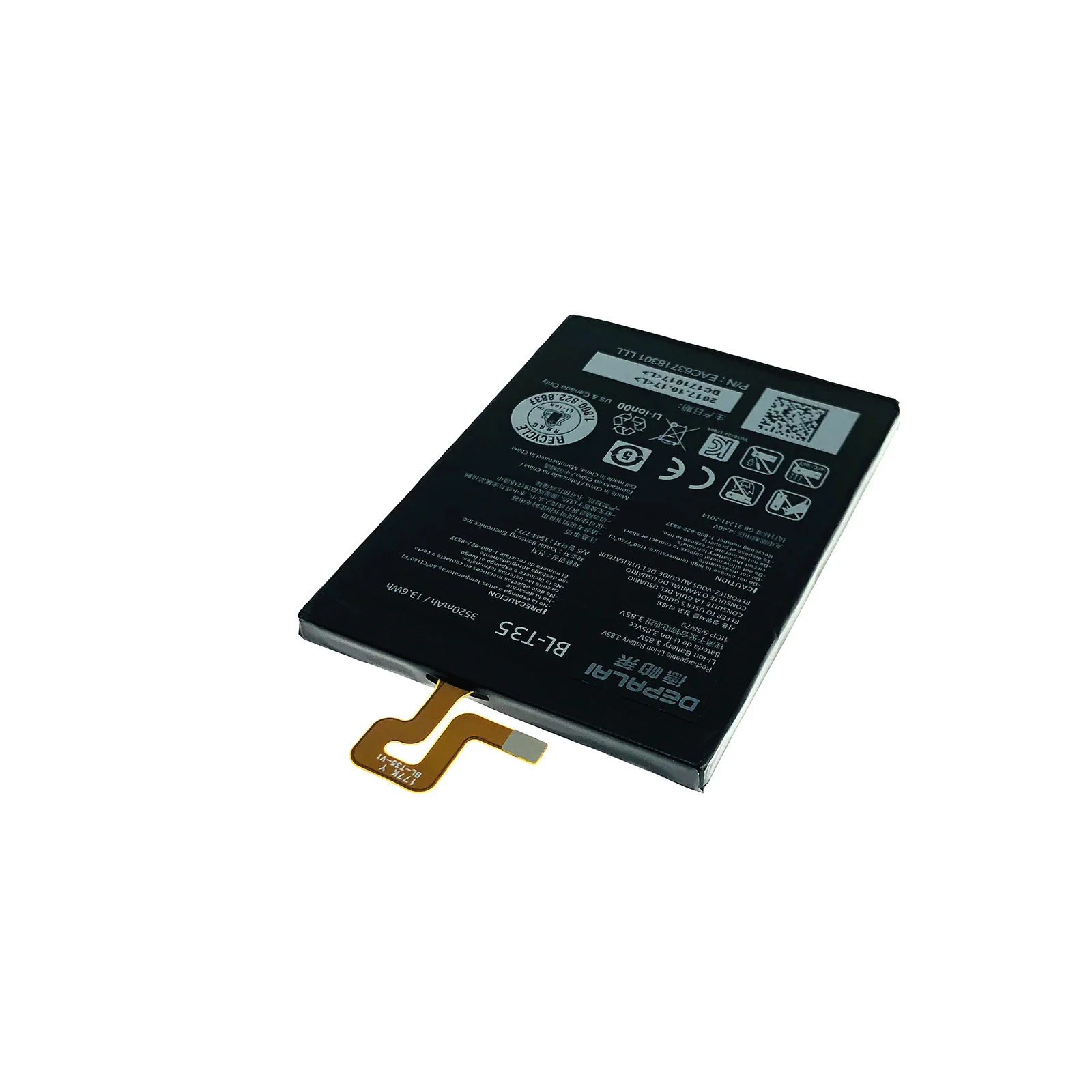 Высокое качество 3520mAh 3 85 V DC BL T35 Замена батареи для LG Google 2 Pixel XL