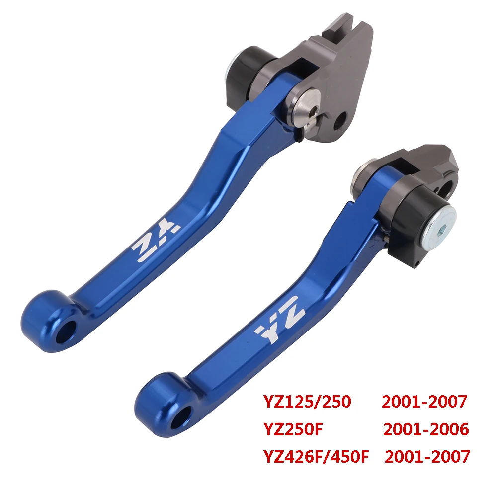 Мотоцикл с ЧПУ Сводные тормозной рычаг сцепления для Yamaha YZ80 YZ85 YZ125 YZ250 YZ250F YZ426F YZ450F YZ250X WR250F WR450F TTR250 XT250X