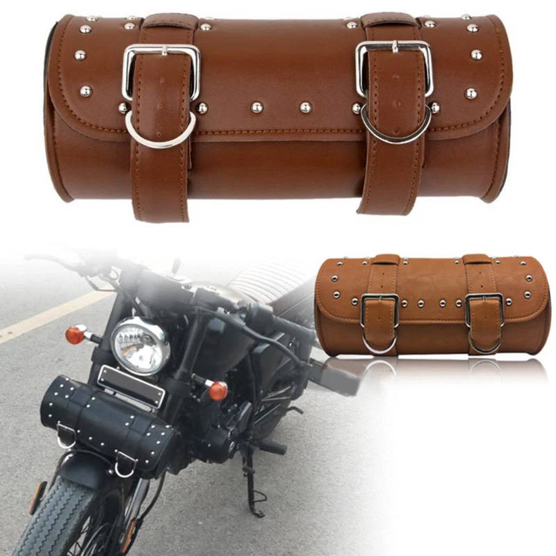 

Universal Motorcycle Handlebar Bag Tool Pouch Motorbike Electric Bicycle Side Bags Outdoor Cycling Supplies