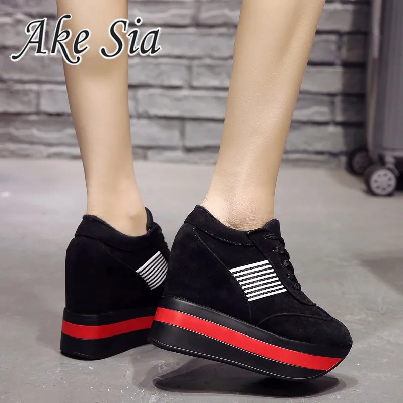 Туфли женские прогулочные дышащие на платформе удобные для покупок летняя обувь