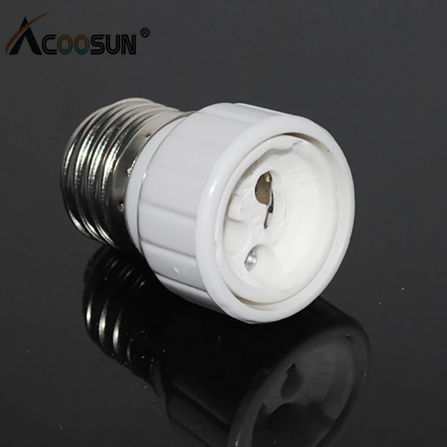 

E27 To GU10 Adapter Led Lamp Holder Converter E27 Bulb Adapter Bulb Screw Socket Fireproof Ceramics Material Lampholder Socket