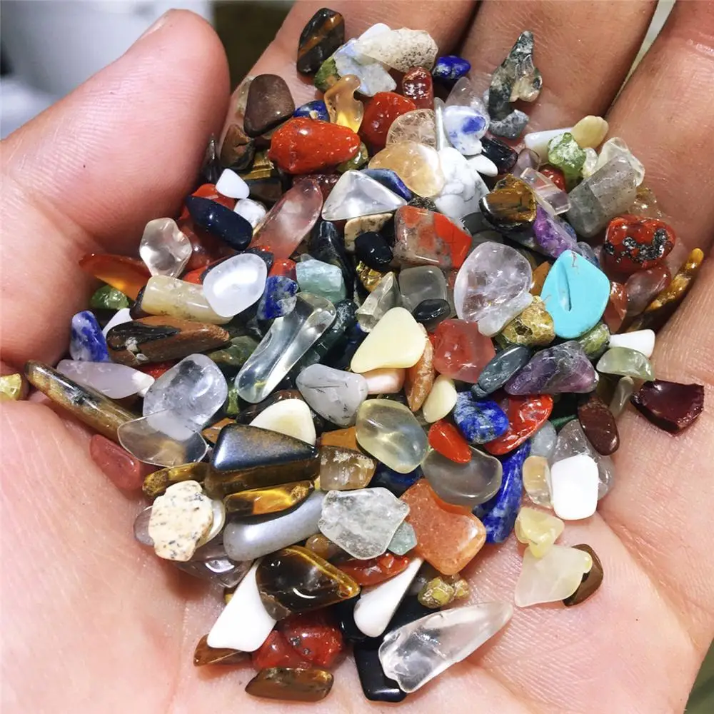 100 г натуральный семь драгоценных камней кристаллический кристалл исцеляющий