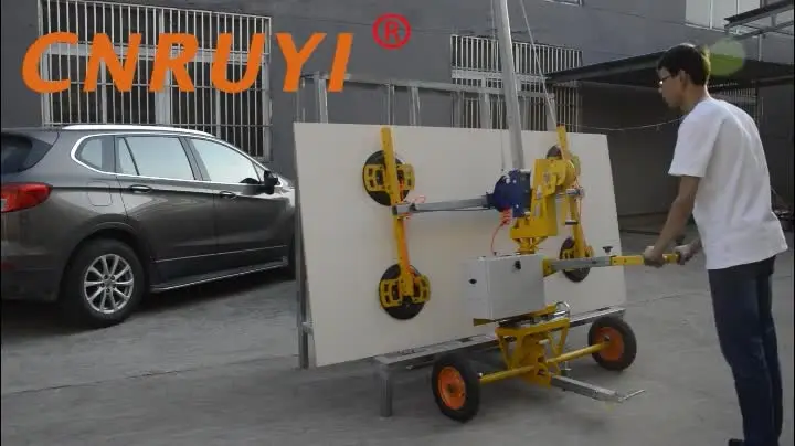 

Hot sale 200kg adjustable manual vacuum lifter glass hand tool