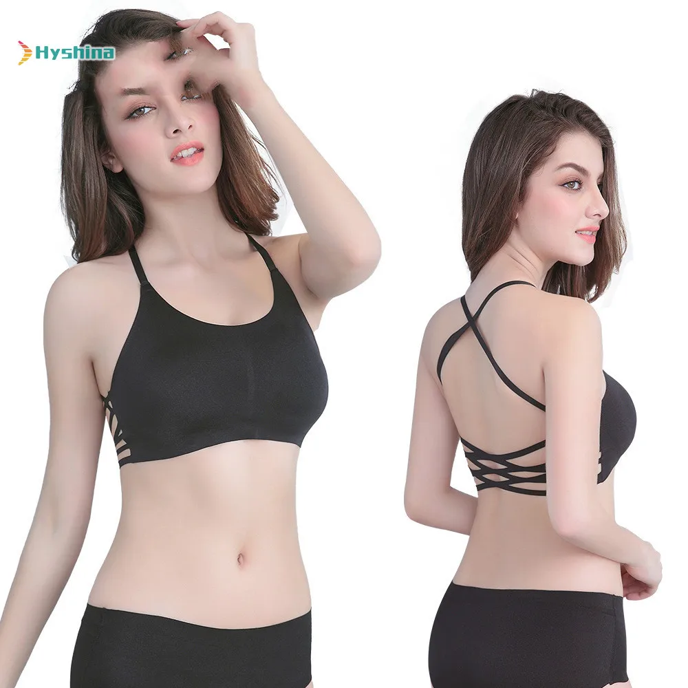 

Женский спортивный бюстгальтер без следов без оправы ударопрочный бюстгальтер с перекрестной спинкой нижнее белье