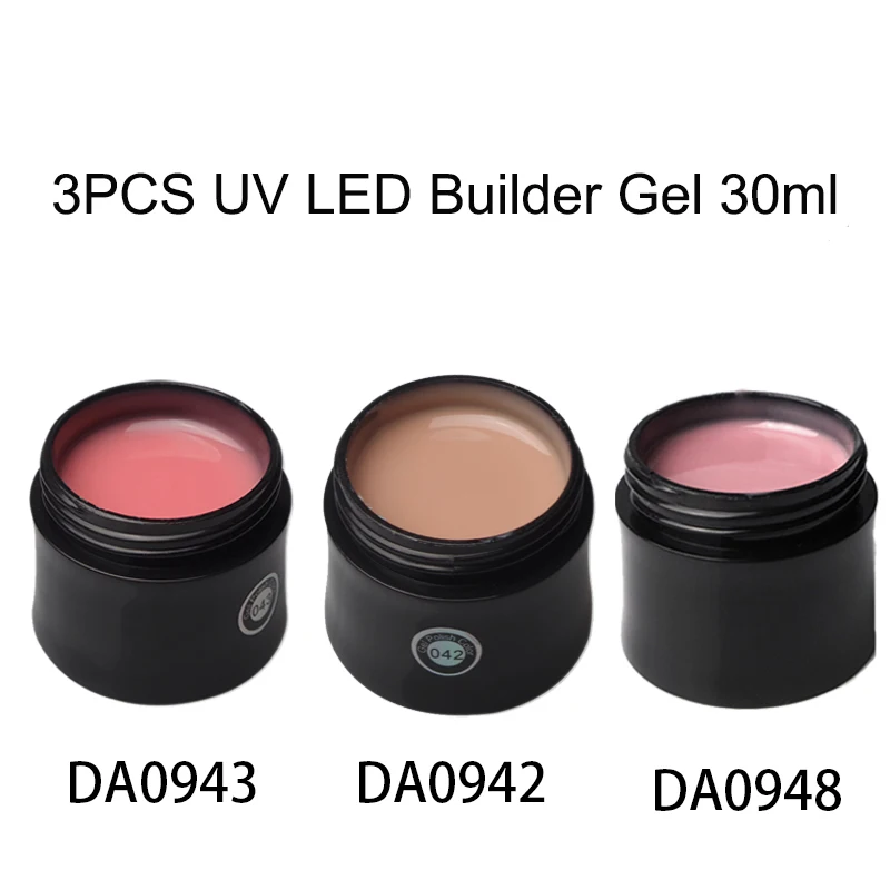 MONASI Светодиодный УФ лак для ногтей 30 шт. моделирующий гель маникюра натуральный