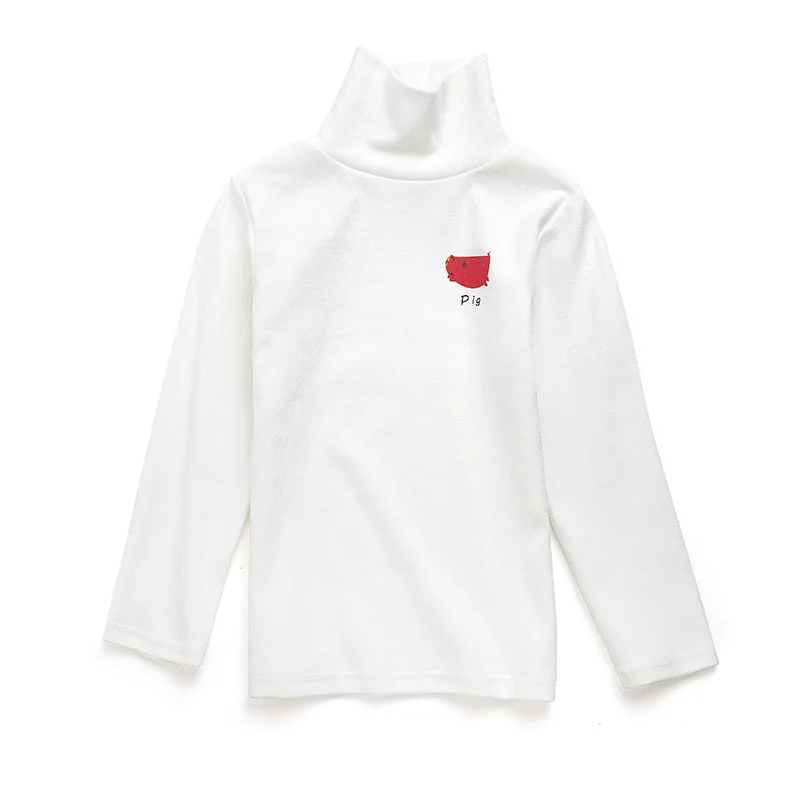 

Baby Girls Bottoming Shirts girls Long Sleeve t-shirts Spring Winter Children baby girls animals cotton casual t-shirts 7187 01