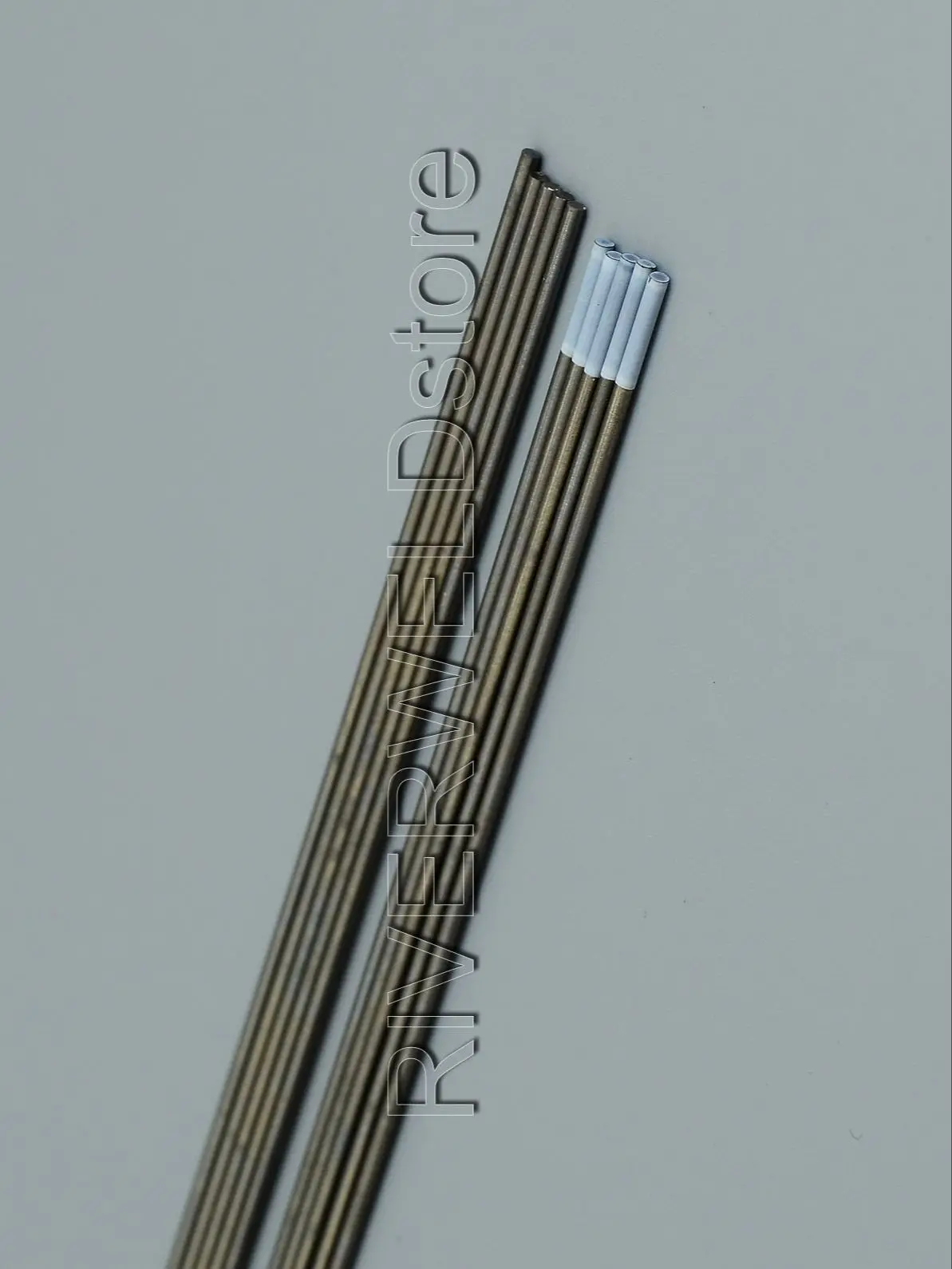 10 шт. прут вольфрамовый электрод WZ8 белый сварочный аппарат Tig 0.8% * 6 дюймов (1/16x1